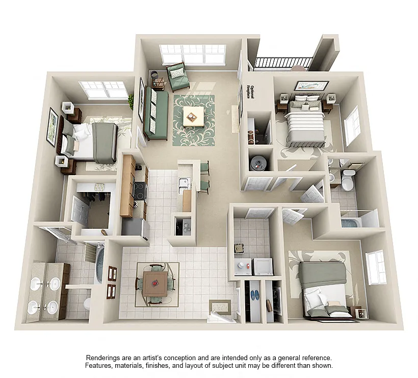 Floor plan C1