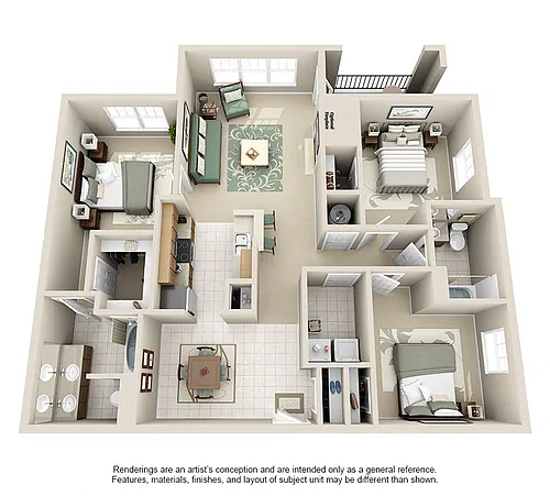 Floor plan C1