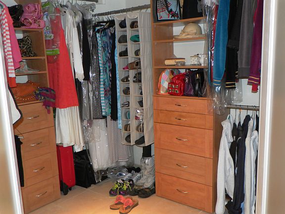 huge walk-in closet