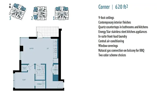 Floor plan 502