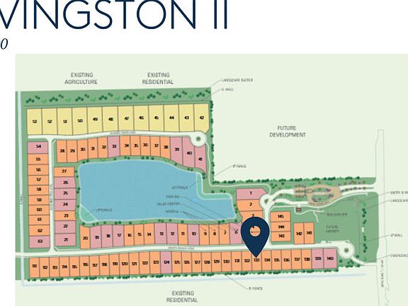 Livingston II Homesite 13300 Map