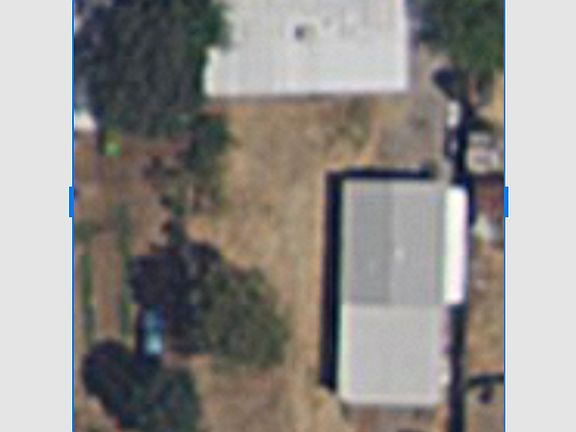 Rear view of half of lot