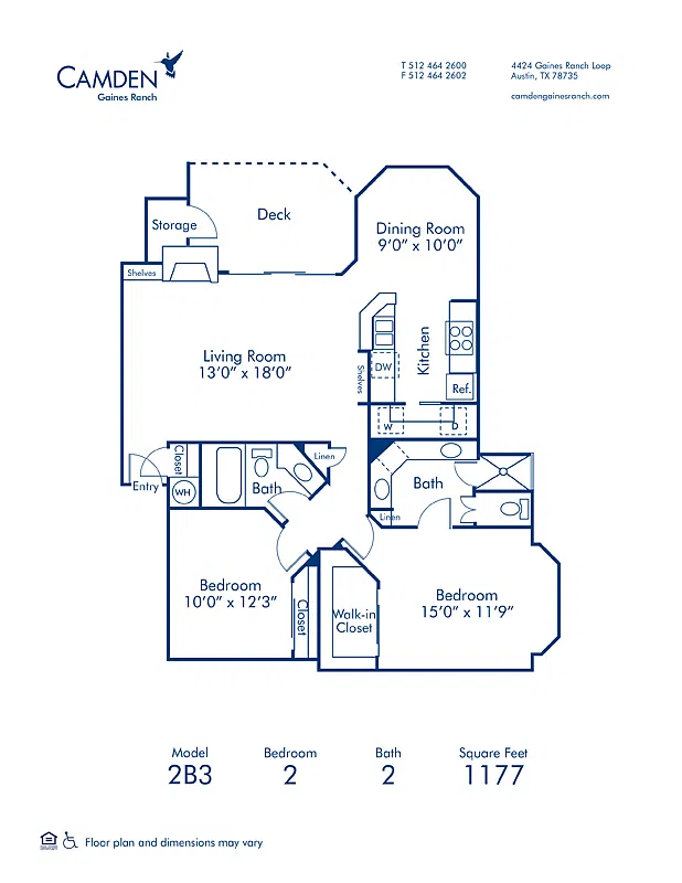 Floor plan 2B3