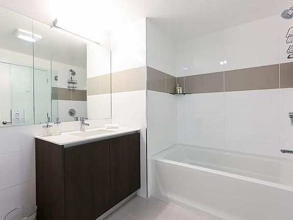 Bathroom with tub/shower combo