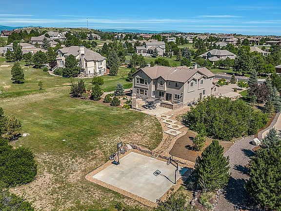 View of basketball court