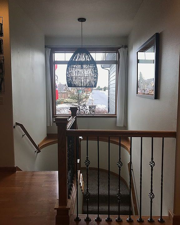 Front window staircase view