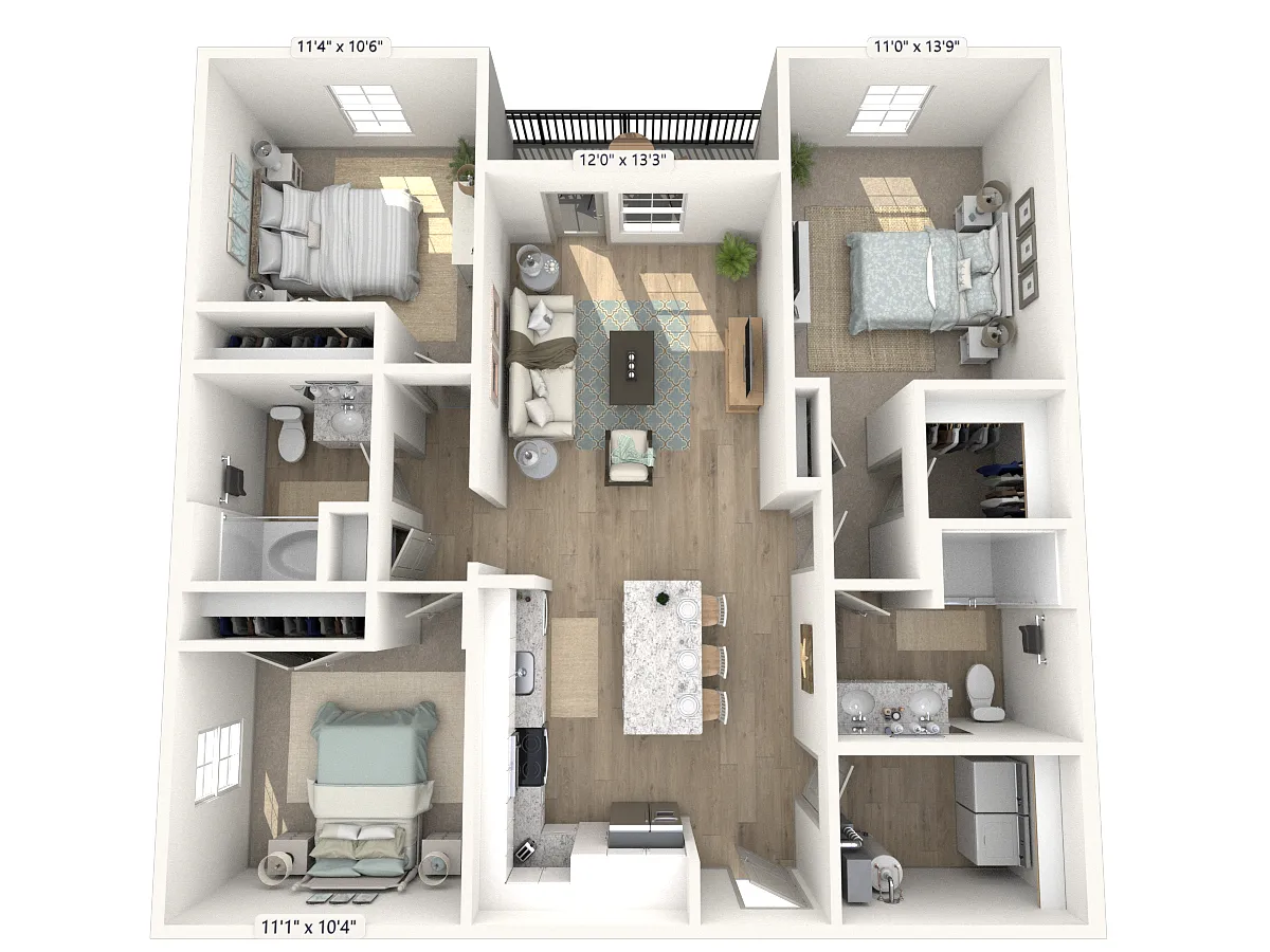 Floor plan C1