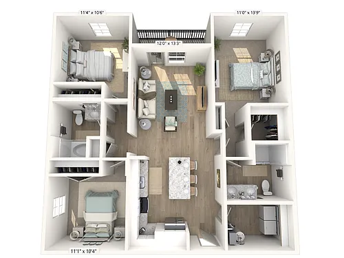 Floor plan C1