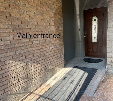 Front patio entrance.