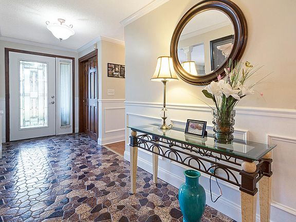 Large front foyer entryway
