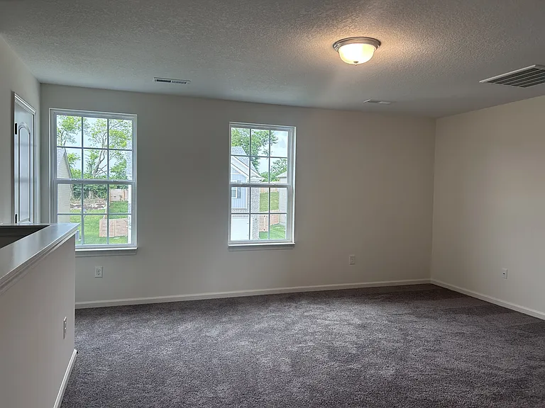 Upstairs living