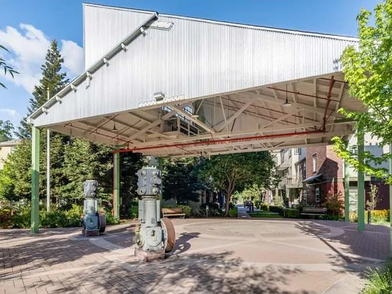 Outdoor space within the community