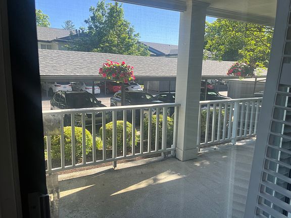 private covered back porch