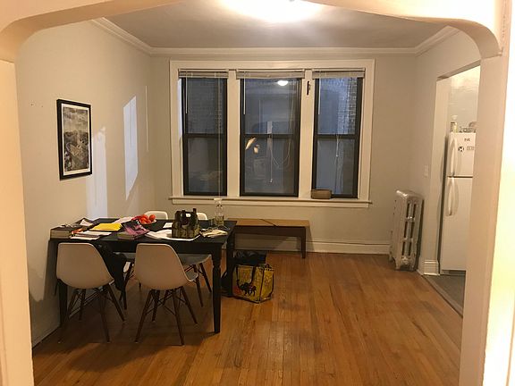Dining room with hardwood floors