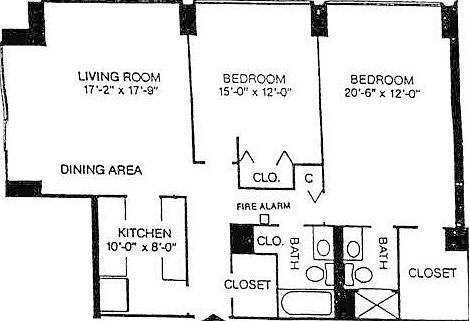 Unit floor plan