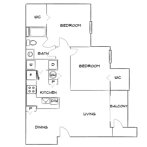Floor plan Design 2A10 Premier
