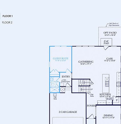 Murphy Floor Plan, Quick Move-In Home, Floor 1
