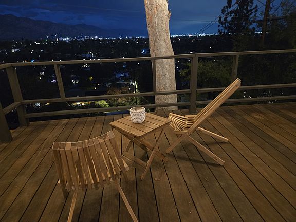 Evening View from the Ipe Deck.