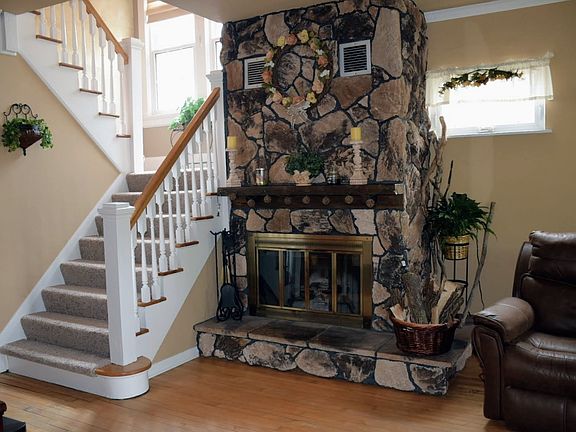 Natural fireplace