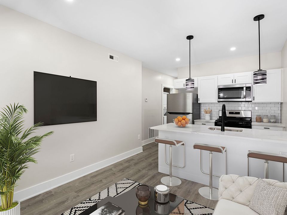 Unit 1 kitchen/living area