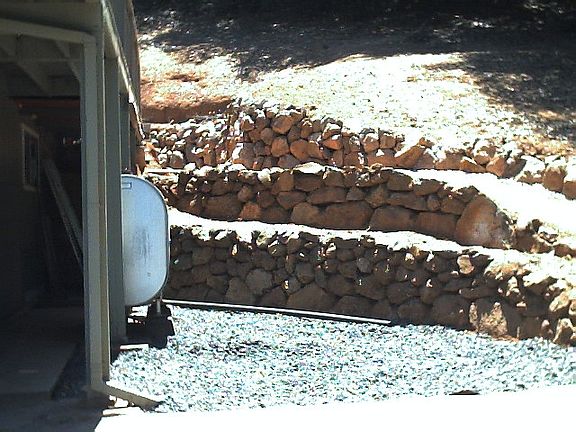right side of house looking towards back of property
