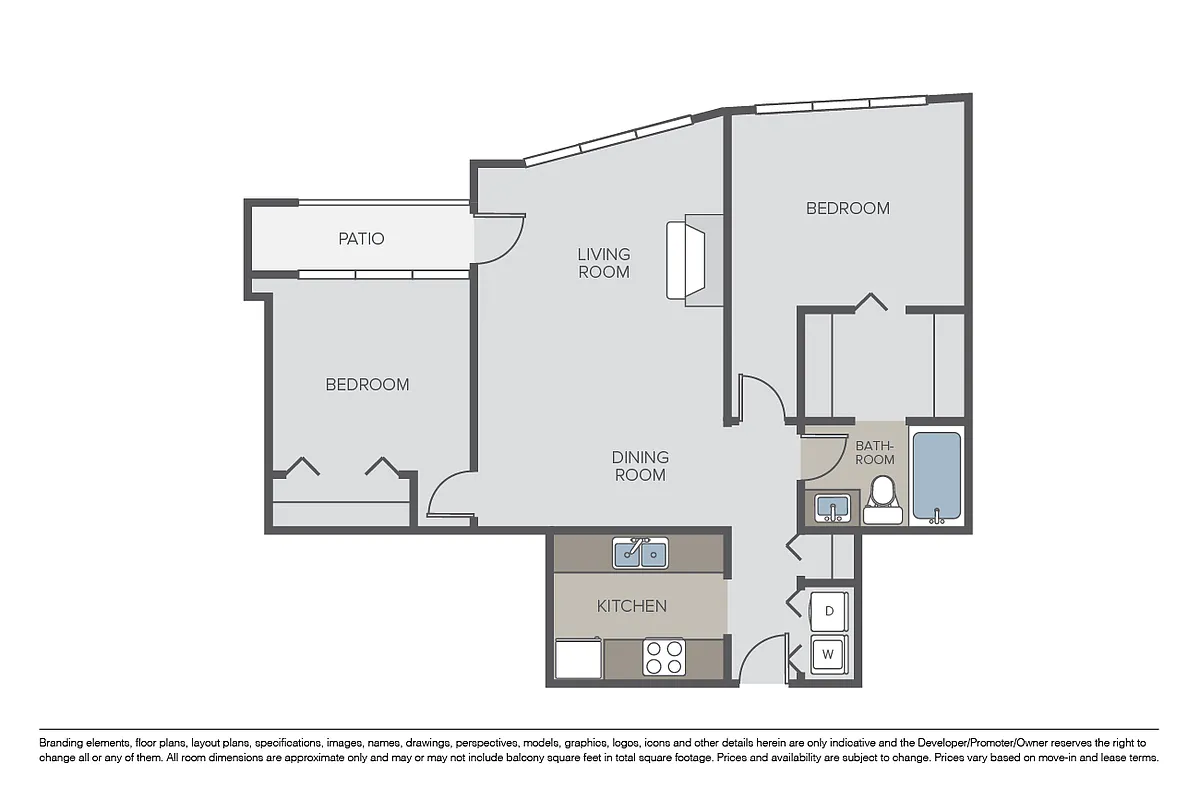 Floor plan Plan 2A