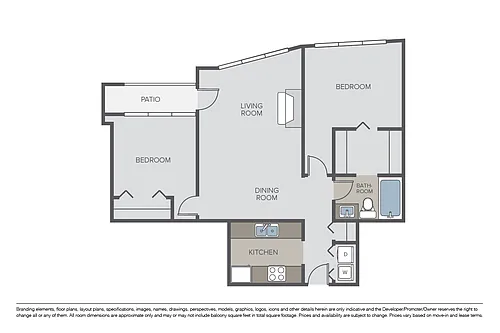Floor plan Plan 2A