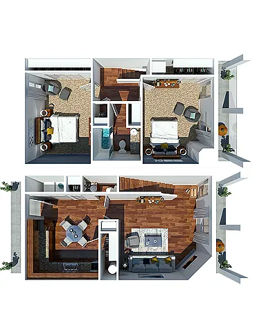 Floor plan The Buckingham