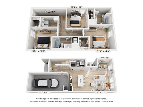 Floor plan The Houston