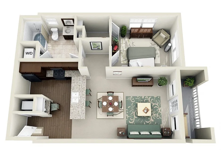Floor plan A1F