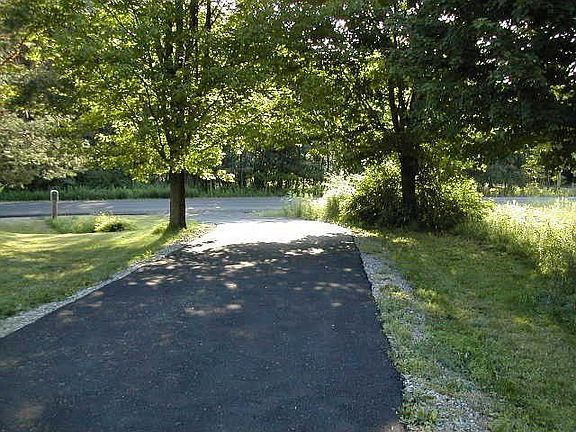 view to Florence Road from driveway
