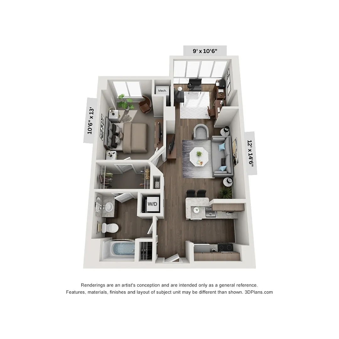 Floor plan Fairfax