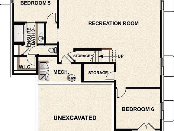 Optional Finished Basement