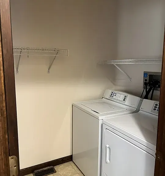 Basement laundry