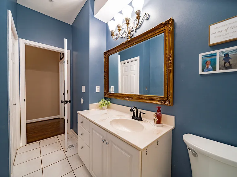 (previous photo showing some accent furnishings that have since been removed)