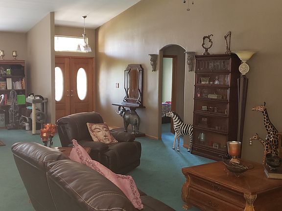 Living room and entryway 