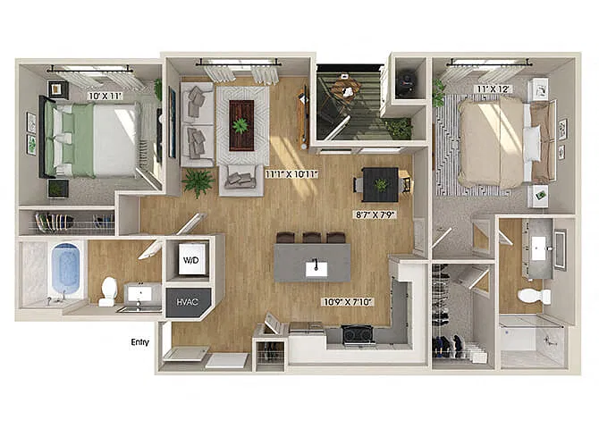 Floor plan B1