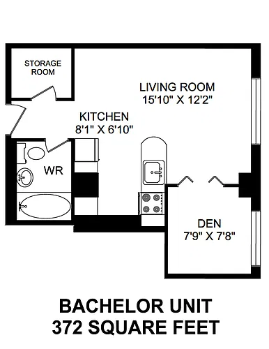 Floor plan Bachelor