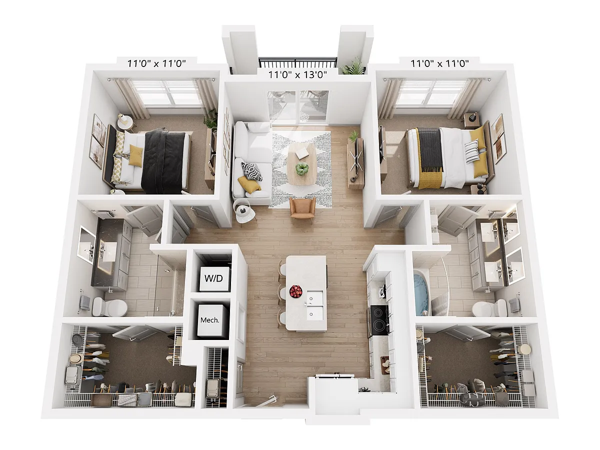 Floor plan Highland