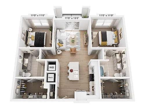 Floor plan Highland