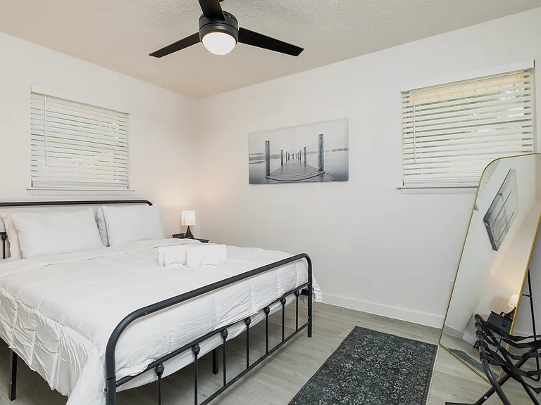 Bedroom #3 with queen bed.