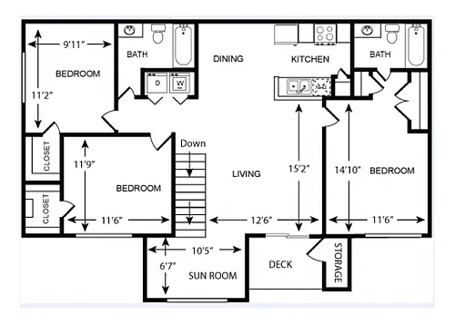 Floor plan POPLAR