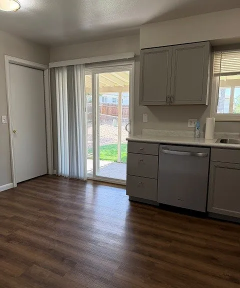 Patio access from kitchen