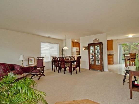 Open and spacious living and dining room welcomes you in