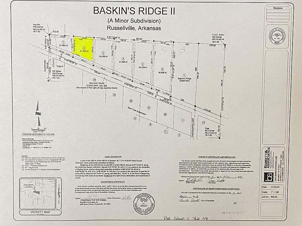 1603 Skyline Dr, Russellville, AR 72802 MLS 231117 Zillow