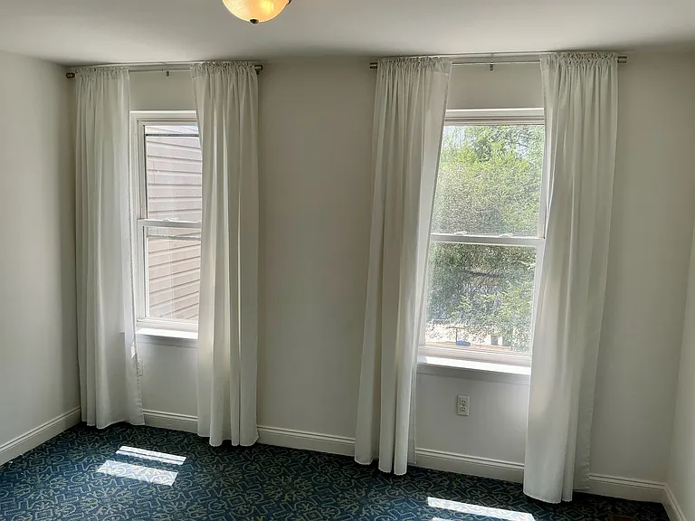 Rear Bedroom measures 12.5 x 9 - Nice office space / guest bedroom.