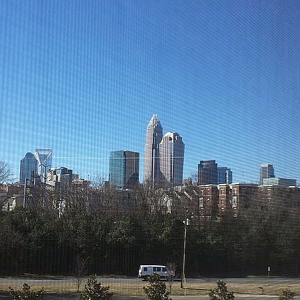 Skyline from living room