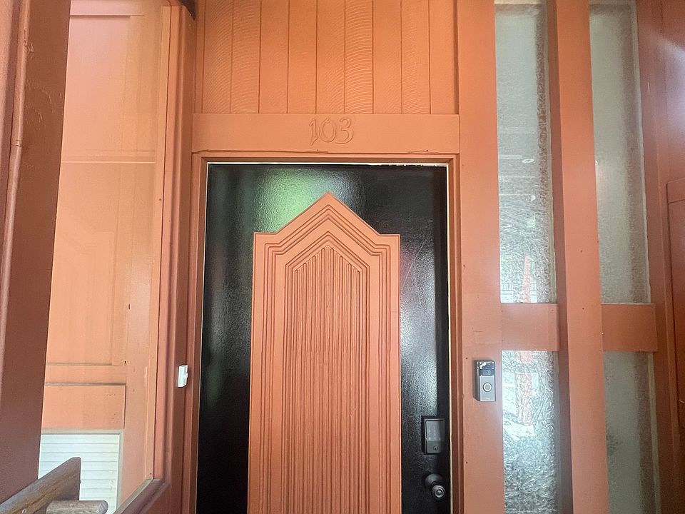 Entrance to unit