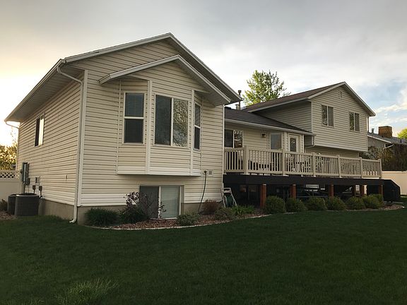 Backyard facing west