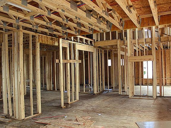 View of the Living Areas. Home to be completed end of May 2017.